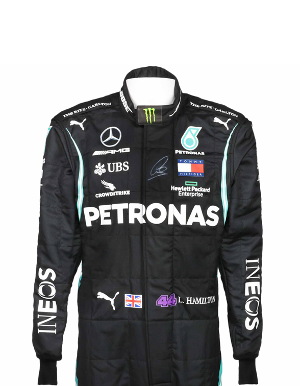 2020 Lewis Hamilton PETRONAS Mercedes F1 Race Suit REPLICA