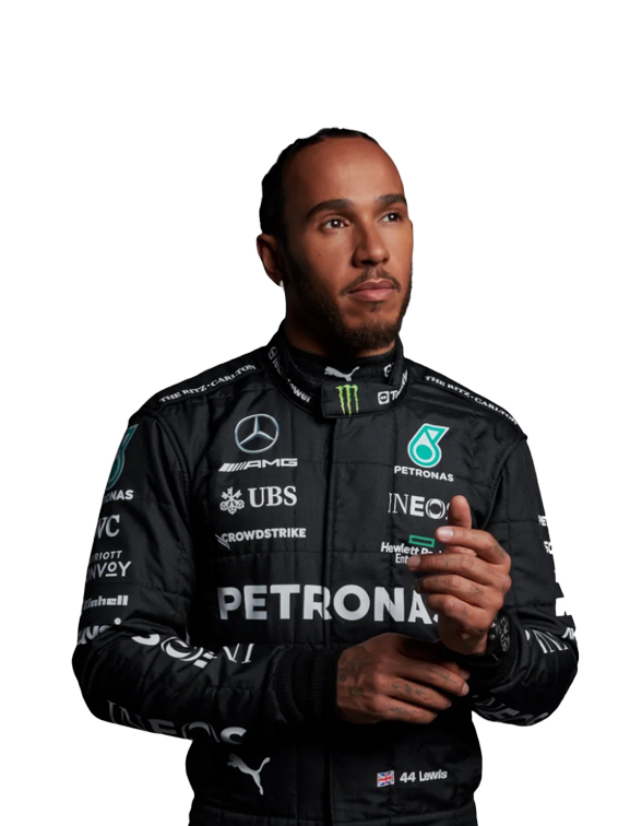 2023 Lewis Hamilton PETRONAS Mercedes F1 Race Suit REPLICA