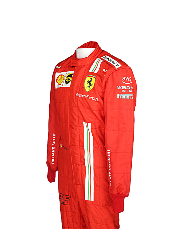 2021 Carlos Sainz Ferrari F1 Race Suit REPLICA