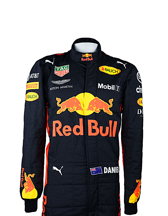 2018 Daniel Ricciardo Red Bull Honda F1 Suit REPLICA