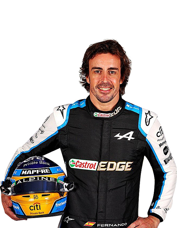 2021 Fernando Alonso Alpine F1 Race Suit REPLICA