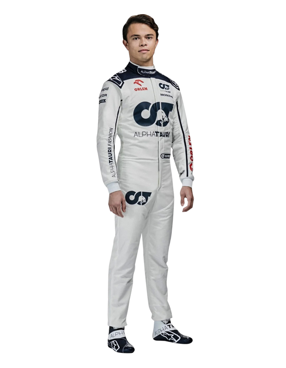 2023 Nyck De Vries Alphatauri F1 Race Suit REPLICA