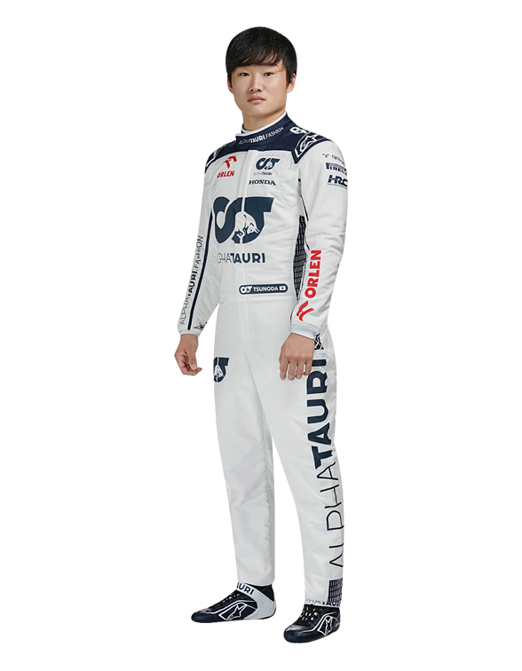 2023 Yuki Tsunoda Alphatauri F1 Race Suit REPLICA