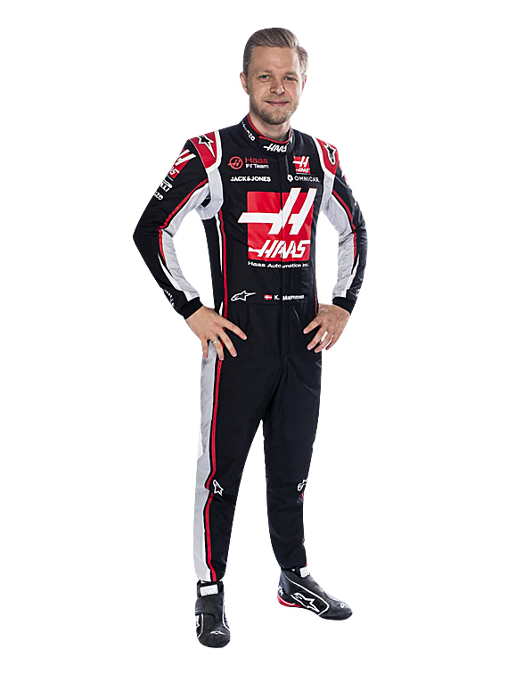 2020 Kevin Magnussen Haas F1 Race Suit REPLICA